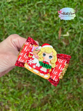 Load image into Gallery viewer, Sleigh Girl mini clay bow
