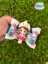 Load image into Gallery viewer, Kitty Friends Girls mini clay bows
