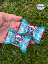 Load image into Gallery viewer, Christmas Blue Koala clay piggies
