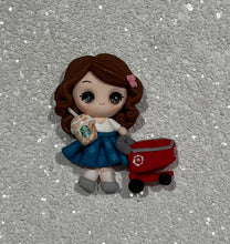 Load image into Gallery viewer, Clothing Store Girl clay bow
