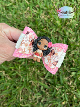 Load image into Gallery viewer, Island Princess mini clay bow
