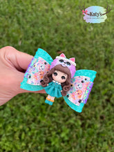 Load image into Gallery viewer, Puppy Patrol Girls mini clay bow
