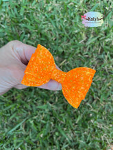 Load image into Gallery viewer, Irish Orange mini bow
