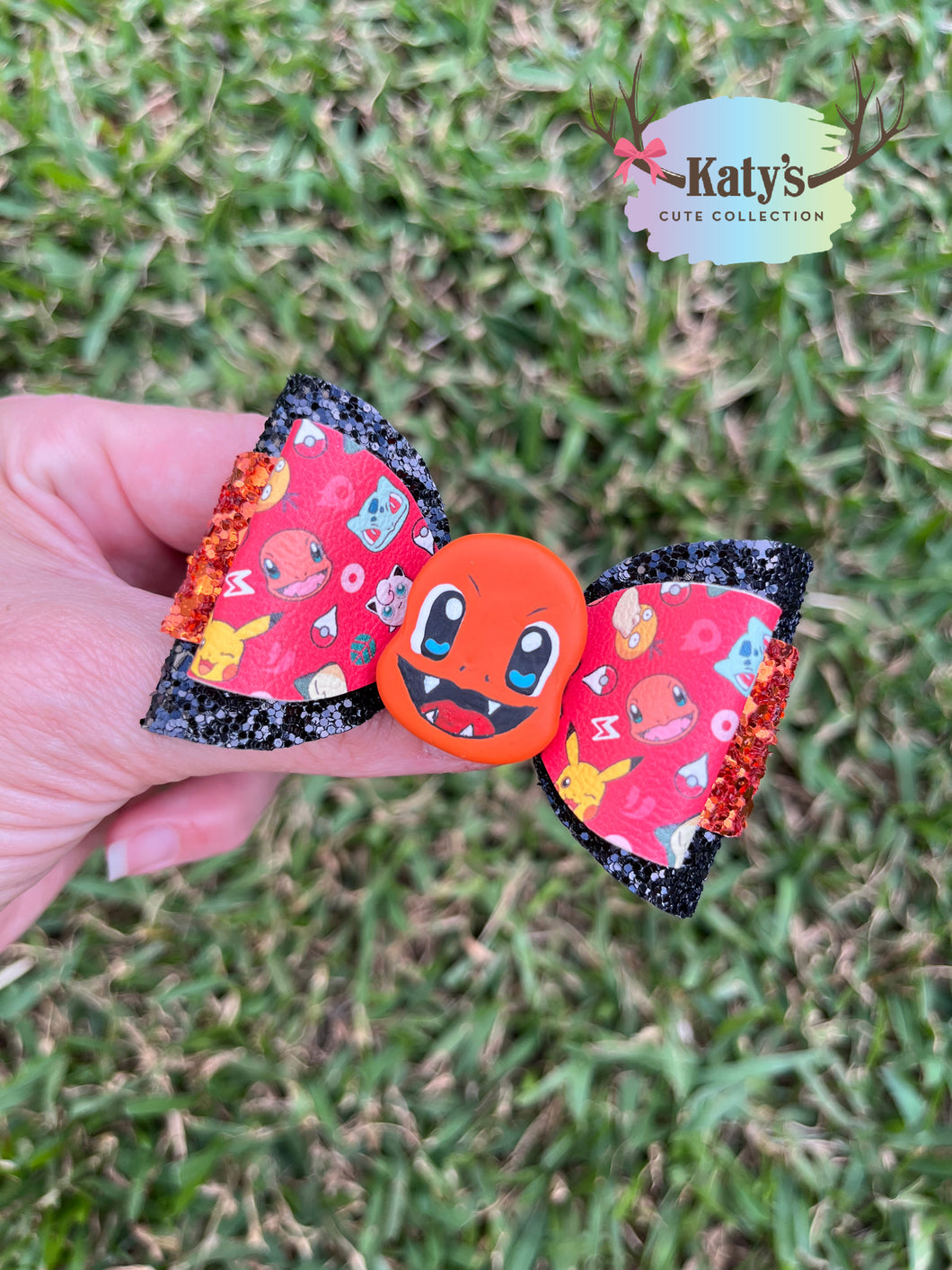 Fire Creature mini clay bow