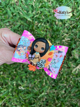 Load image into Gallery viewer, Native American Princess mini clay bow
