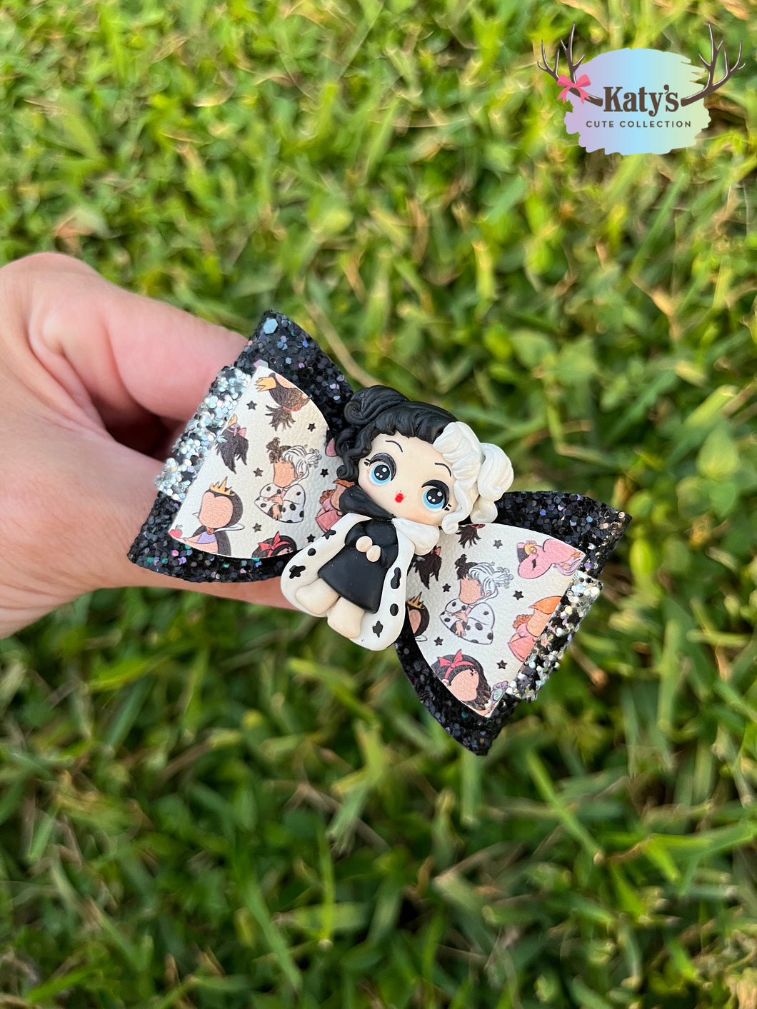 Toddler Villains mini clay bows