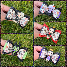 Load image into Gallery viewer, Toddler Villains mini clay bows
