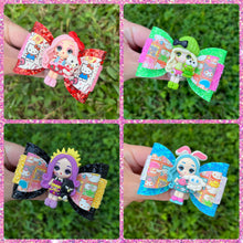 Load image into Gallery viewer, Kitty Friends mini clay bow
