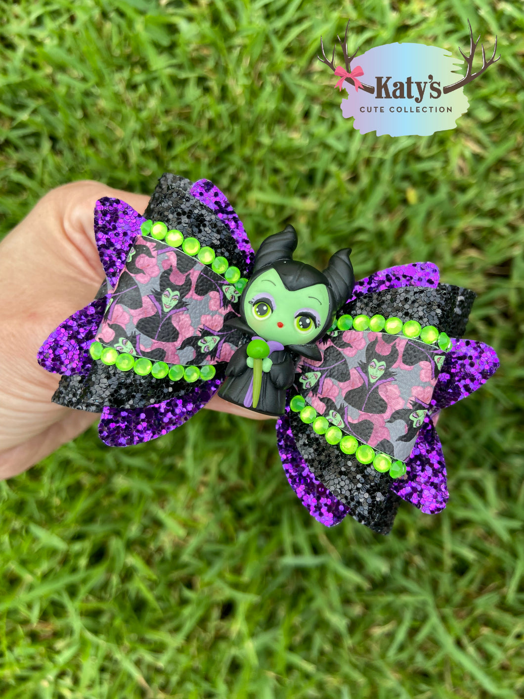 Evil Fairy clay bow