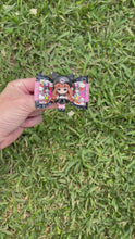 Load and play video in Gallery viewer, Skull Kitty Girl mini clay bow
