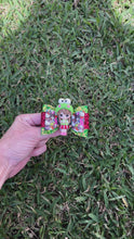 Load and play video in Gallery viewer, Frog Girl mini clay bow
