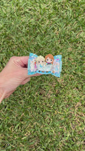 Load and play video in Gallery viewer, Ice Sisters in Sleigh mini clay bow
