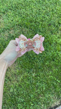 Load and play video in Gallery viewer, Highland Cow clay bow
