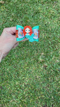 Load and play video in Gallery viewer, Archer Princess Mermaid mini clay bow
