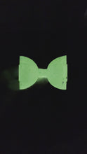 Load and play video in Gallery viewer, Glowing Green mini bow

