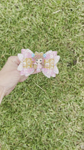 Load and play video in Gallery viewer, Gingerbread Girl clay bow
