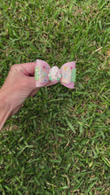 Load and play video in Gallery viewer, Pink Egg mini clay bow
