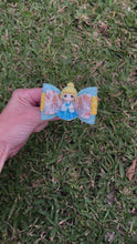 Load and play video in Gallery viewer, Blue Royal Ball Princess mini clay bow
