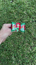 Load and play video in Gallery viewer, Mermaid Princess mini clay bow
