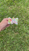 Load and play video in Gallery viewer, Easter Unicorn mini clay bow
