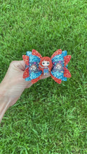 Load and play video in Gallery viewer, Killer Doll Girl clay bow
