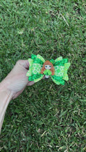 Load and play video in Gallery viewer, Leprechaun Girl clay bow
