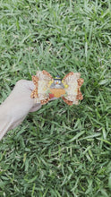Load and play video in Gallery viewer, Turkey on Pumpkin clay bow
