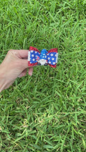 Load and play video in Gallery viewer, USA Gnome mini clay bow
