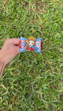 Load and play video in Gallery viewer, Lady Liberty Mermaid mini clay bow
