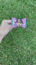 Load and play video in Gallery viewer, Colorful Native American Princess mini clay bow
