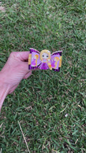Load and play video in Gallery viewer, Long Hair Princess mini clay bow
