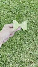 Load and play video in Gallery viewer, Glowing Green mini bow
