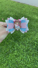 Load and play video in Gallery viewer, Little Bunny Girl clay bow

