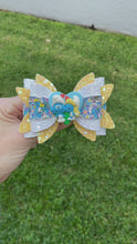 Load and play video in Gallery viewer, Blue Couple clay bow
