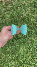 Load and play video in Gallery viewer, Chocolate Bunny mini clay bows
