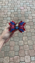 Load and play video in Gallery viewer, Spider Girl Superhero clay bow
