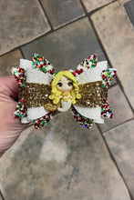 Load and play video in Gallery viewer, Christmas Mermaid clay bow

