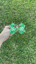 Load and play video in Gallery viewer, Shamrock Girl clay bow

