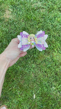 Load and play video in Gallery viewer, Pastel Rainbow Girl clay bow

