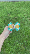 Load and play video in Gallery viewer, Fall Unicorn clay bow

