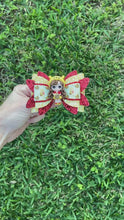 Load and play video in Gallery viewer, Hunny Bear Girl clay bow
