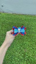 Load and play video in Gallery viewer, Blue Hedgehog clay bow
