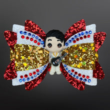 Load image into Gallery viewer, Rock &amp; Roll King clay bow
