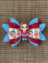 Load image into Gallery viewer, Growing Girl clay bow
